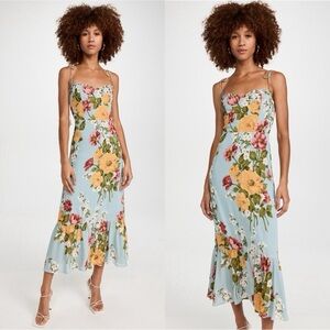 Reformation Enya floral Dress
